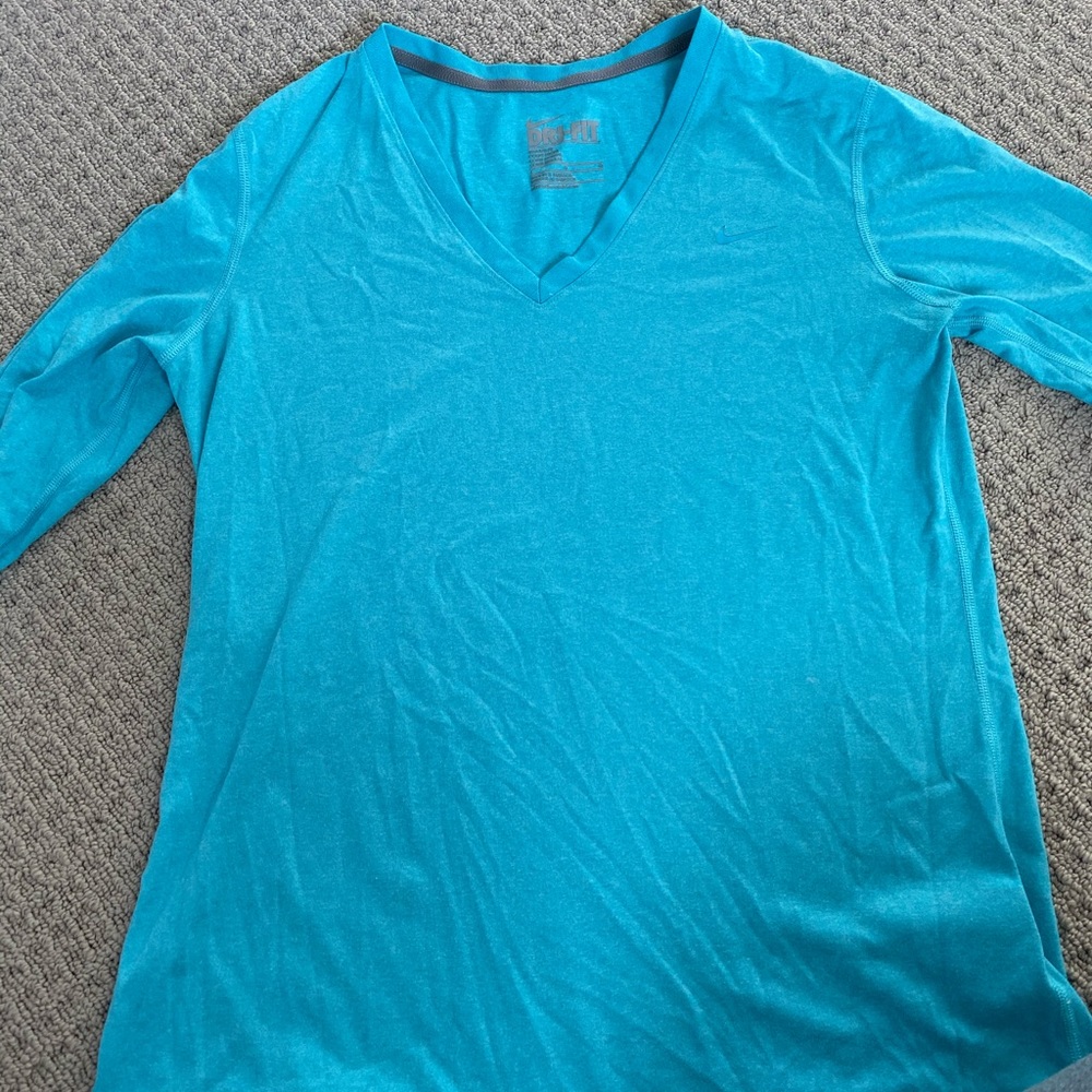 Nike Dri-fit long sleeve workout top